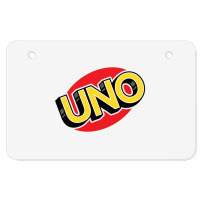 Uno Card Game Atv License Plate | Artistshot