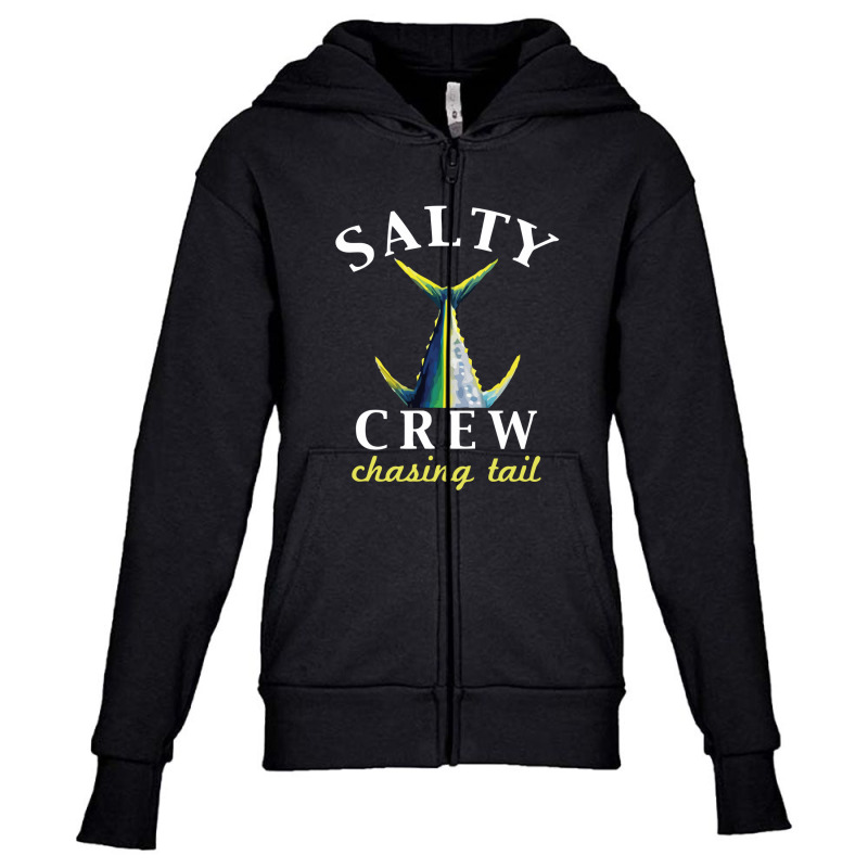 Salty Crew Chasing Tail Youth Zipper Hoodie | Artistshot