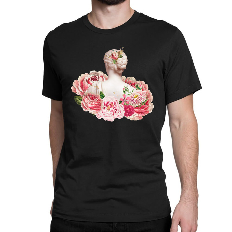 Woman Head Greek And Roman Sculpture Classic T-shirt by Rich.Collection | Artistshot