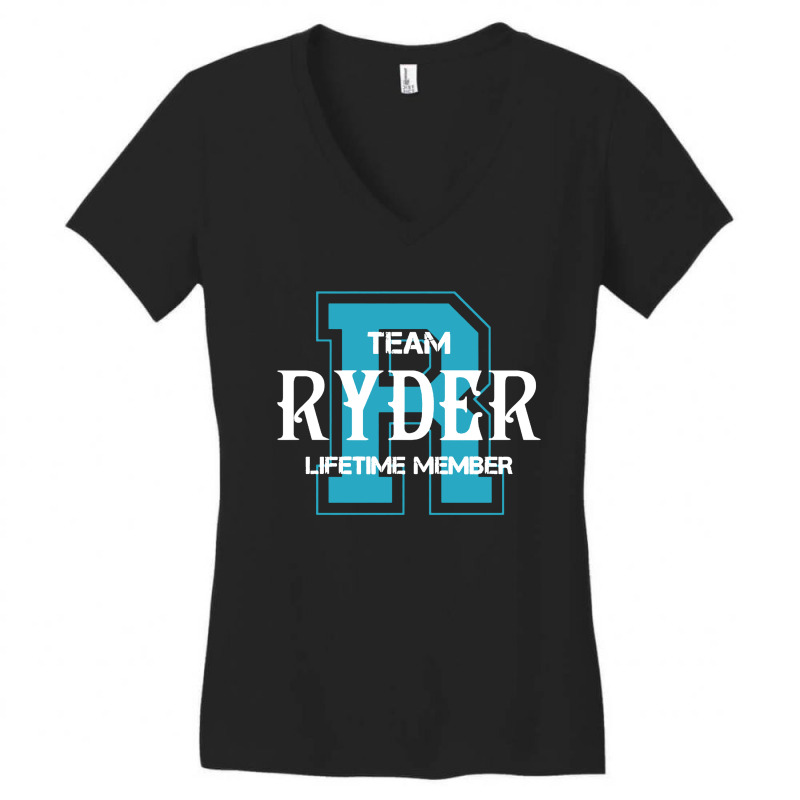 Team Ryder Lifetime Member Women's V-Neck T-Shirt by Koiku | Artistshot