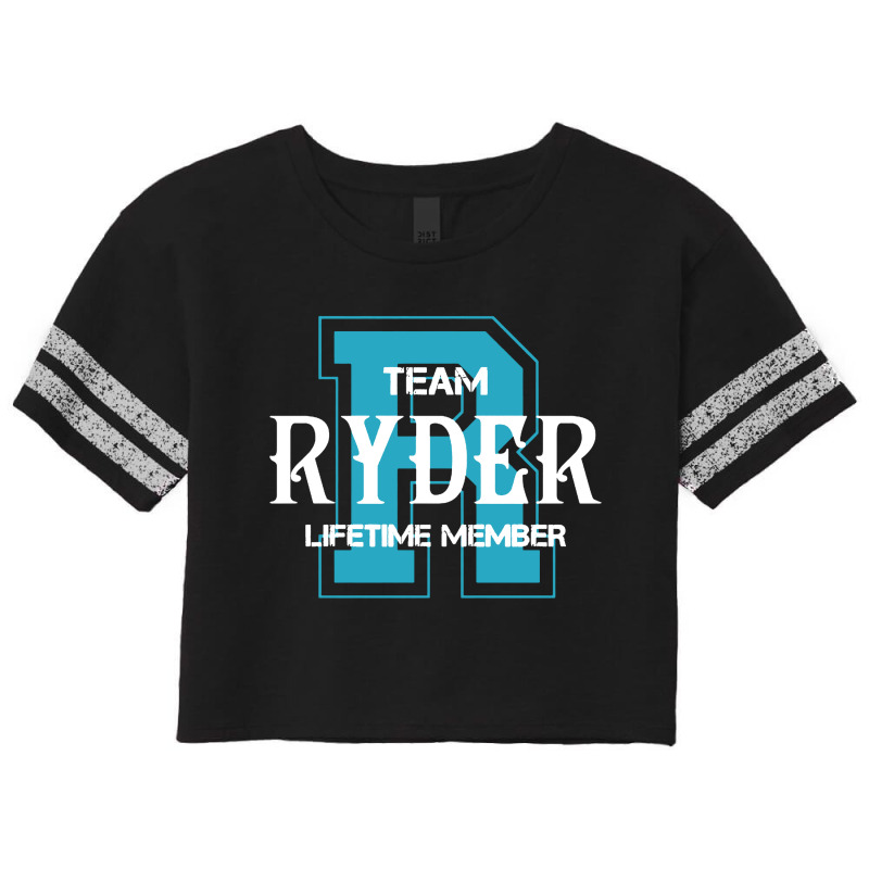 Team Ryder Lifetime Member Scorecard Crop Tee by Koiku | Artistshot