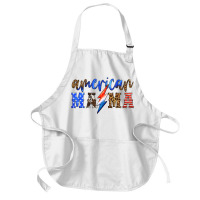 American Mama Thunderbolt Medium-length Apron | Artistshot