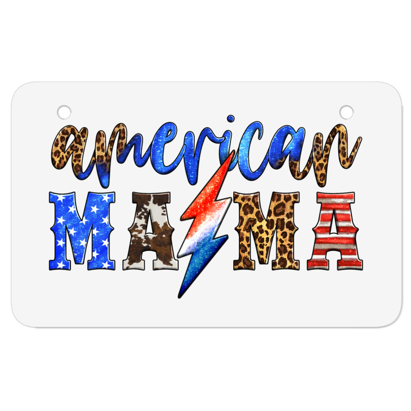 American Mama Thunderbolt Atv License Plate | Artistshot