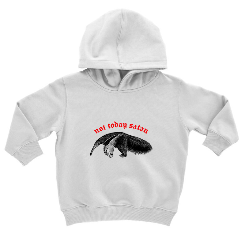 Not Today Satan Toddler Hoodie by qulonuhun | Artistshot