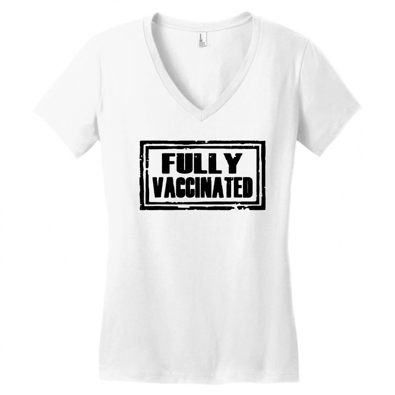 Quarantine Vaccine Pro Vaccination Women's V-Neck T-Shirt by Garden Store | Artistshot