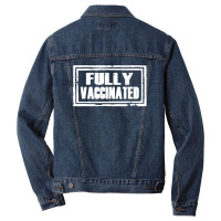 Quarantine Vaccine Pro Vaccination Men Denim Jacket | Artistshot