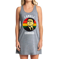 Ronald Reagan I Smell Commies Political Tank Dress | Artistshot