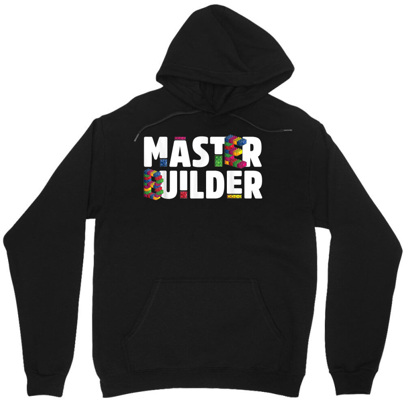 Master Builder Kids Building Blocks Bricks Toys Gift T Shirt Unisex Hoodie | Artistshot