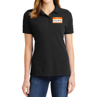 Hello My Name Is Peter Peter Ladies Polo Shirt | Artistshot