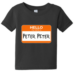 hello my name is peter peter Baby Tee | Artistshot
