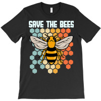 Bee Beekeeper Save The Bees Shirts Women Funny Bee Graphic Vintage Ret T-shirt | Artistshot