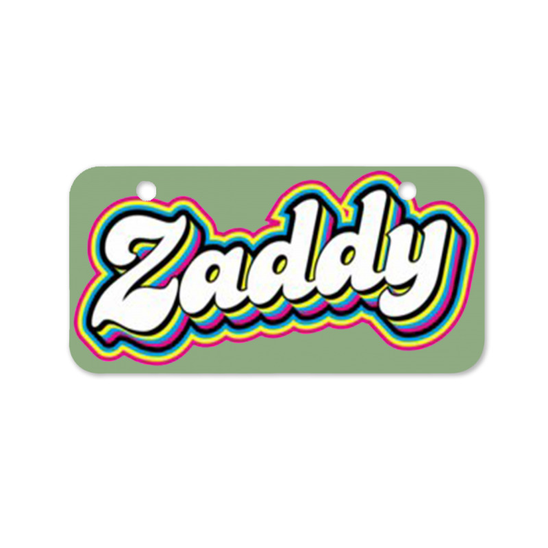 Daddy Parody Bicycle License Plate | Artistshot