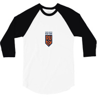 Rugby United New York Ffffff 3/4 Sleeve Shirt | Artistshot