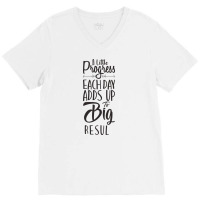 I Will Win Not Immediately But Definitely V-neck Tee | Artistshot