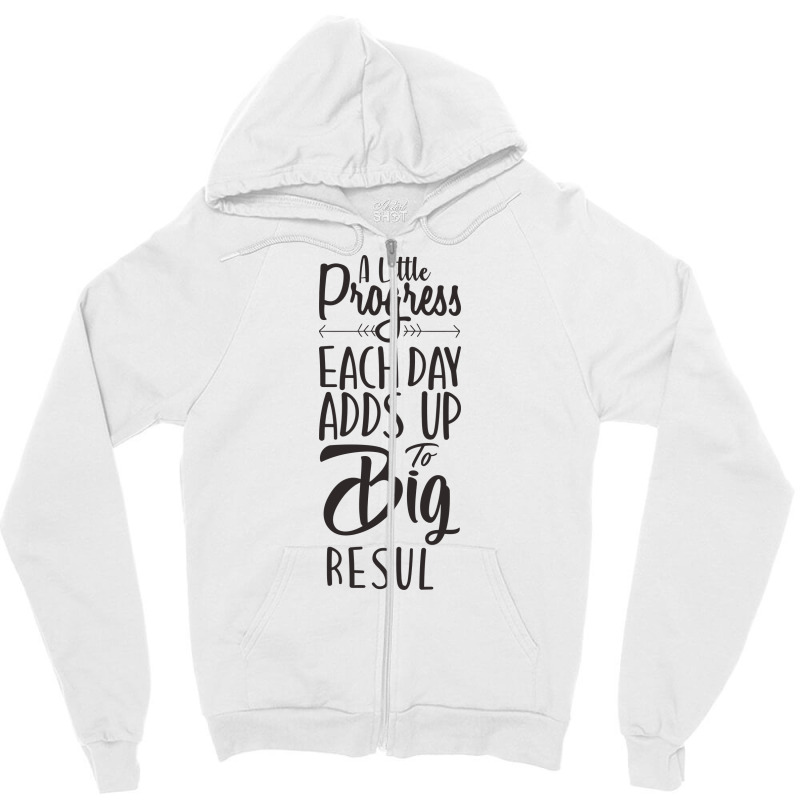 I Will Win Not Immediately But Definitely Zipper Hoodie by Nitastudioz | Artistshot