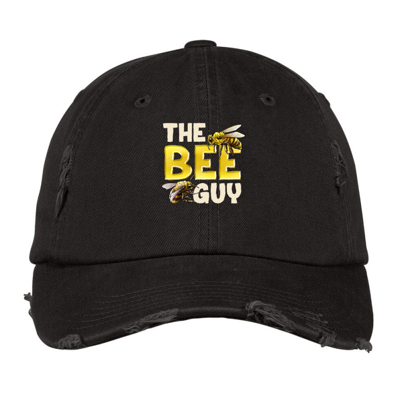 Bee Beekeeper Mens The Bee Guy Funny Beekeeper Dad Husband 244 Hive Be Vintage Cap | Artistshot