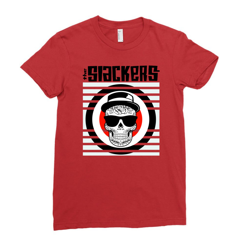 The Slackers Ladies Fitted T-Shirt by Kiwirsemplok | Artistshot