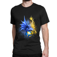 Volleyball Sport Lover Strong Like A Dragon Classic T-shirt | Artistshot