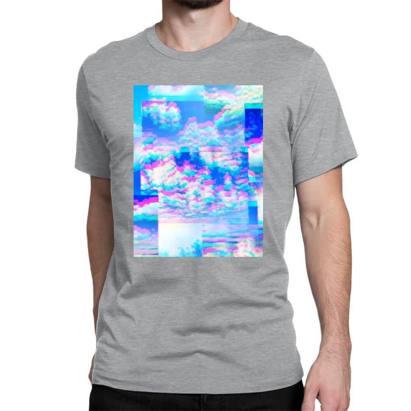 Skies = Sky, Clouds, Aesthetic, Dream, Weird, Glitch, Trippy Classic T-shirt | Artistshot