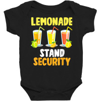 Lemonade Stand Security Lemon Juice T Shirt Baby Bodysuit | Artistshot