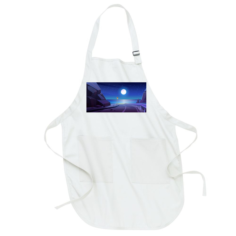 Night Trip Full-length Apron | Artistshot