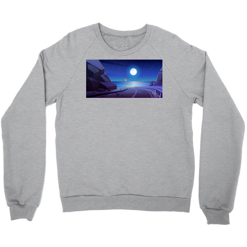 Night Trip Crewneck Sweatshirt | Artistshot