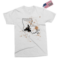 Louisiana Atv Trail Rider Mud La State Map Atv Riding T Shirt Exclusive T-shirt | Artistshot