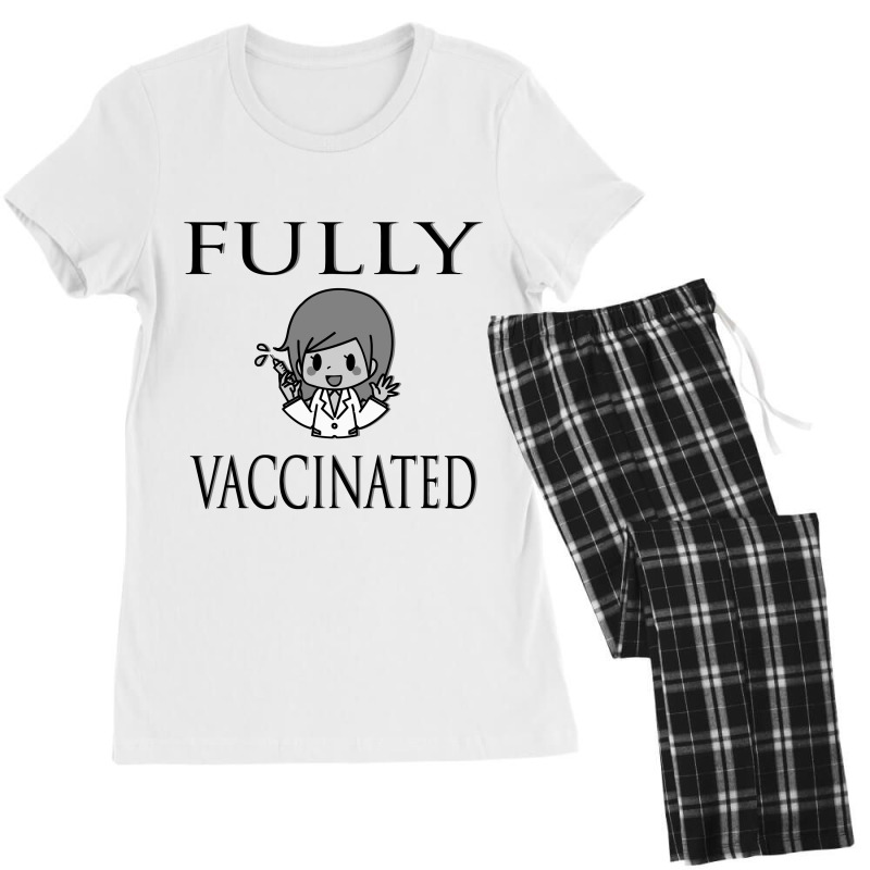 Fully Vaccinated Women's Pajamas Set by elasting | Artistshot