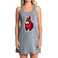 You Among Me My Son And Us Best Gift For Child  Who Love Game Tank Dress | Artistshot