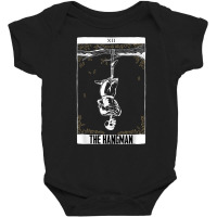 Tarot Card Reading Cartomancy Hanged Man Occult Goth Pagan T Shirt Baby Bodysuit | Artistshot