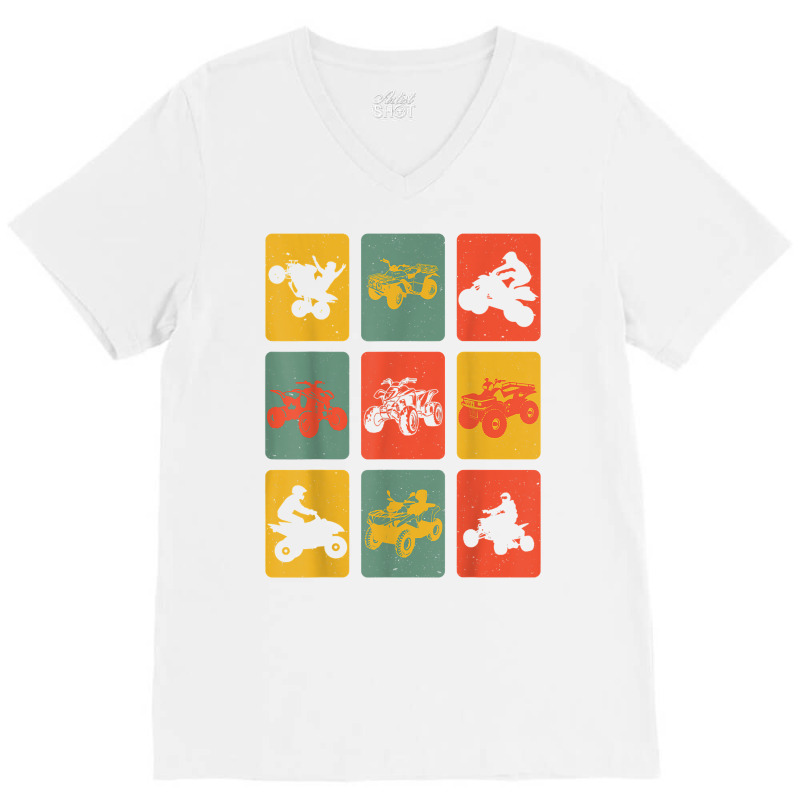 Quad Bike Rider Quad Bike Biker All Terrain Lover T Shirt V-neck Tee | Artistshot