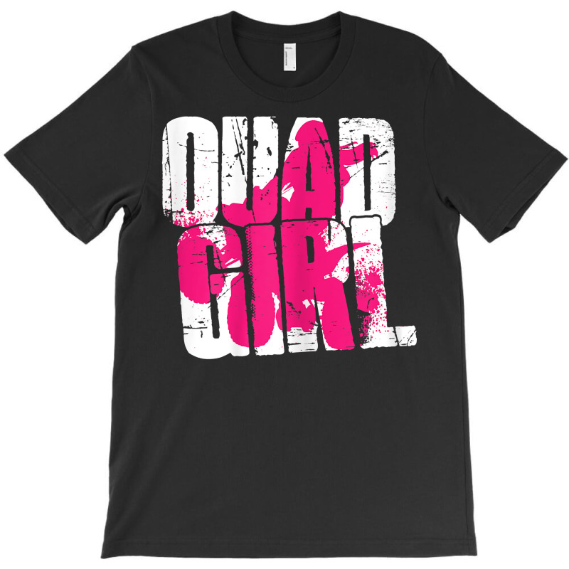 Quad Girl Funny Quad Riding Four Wheeler Atv For Girls Woman T Shirt T-shirt | Artistshot