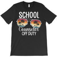 Summer Vacation School End Of Year School Counselor Off Duty Tank Top T-shirt | Artistshot