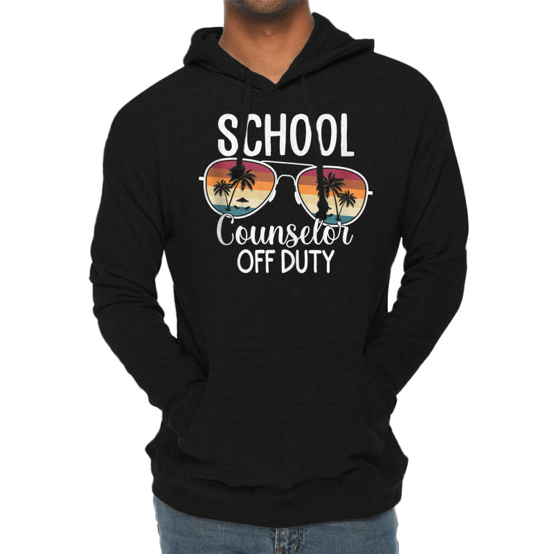 Summer Vacation School End Of Year School Counselor Off Duty Tank Top Lightweight Hoodie | Artistshot