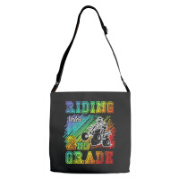 Riding Into 2nd Grade Atv Quad Rider Boy Funny T Shirt Adjustable Strap Totes | Artistshot