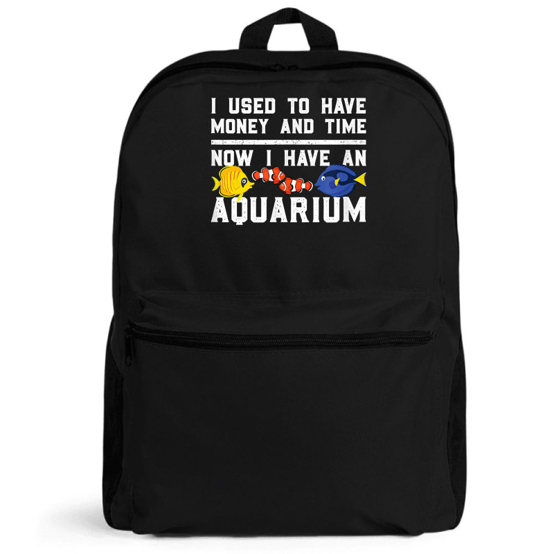 Saltwater Aquarium   Fishkeeping   Fish Keeper T Shirt Backpack | Artistshot