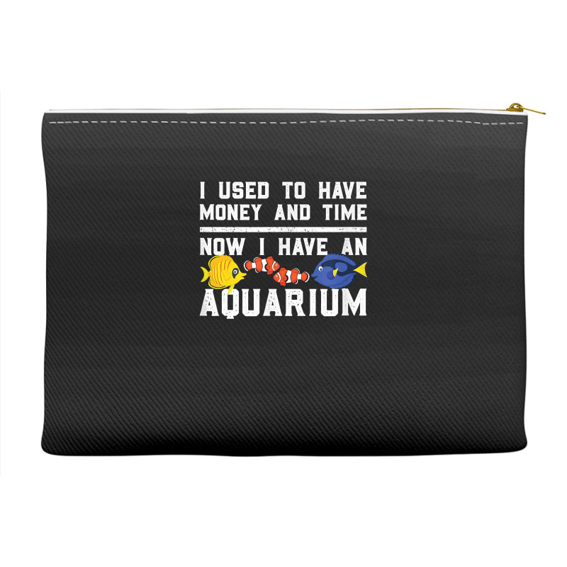 Saltwater Aquarium   Fishkeeping   Fish Keeper T Shirt Accessory Pouches | Artistshot