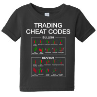 Trading Cheat Code Candlestick Pattern Funny Stock Trader T Shirt Baby Tee | Artistshot