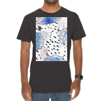 Abstract Watercolor Shape Art Vintage T-shirt | Artistshot