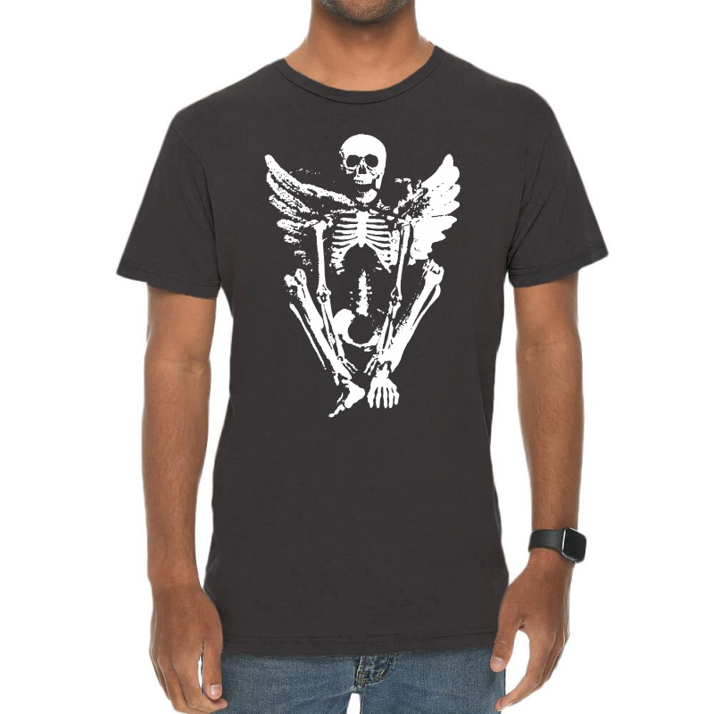 Skeleton Rock Vintage Vintage T-shirt | Artistshot