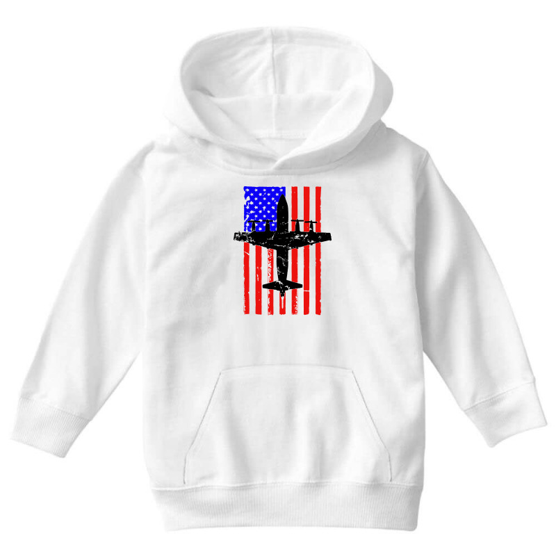 Flying Flag Youth Hoodie by Diamond Tees | Artistshot