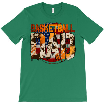 American Basketball Dad T-shirt Designed By Saul
