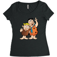 Barney Rubble Women's Triblend Scoop T-shirt | Artistshot