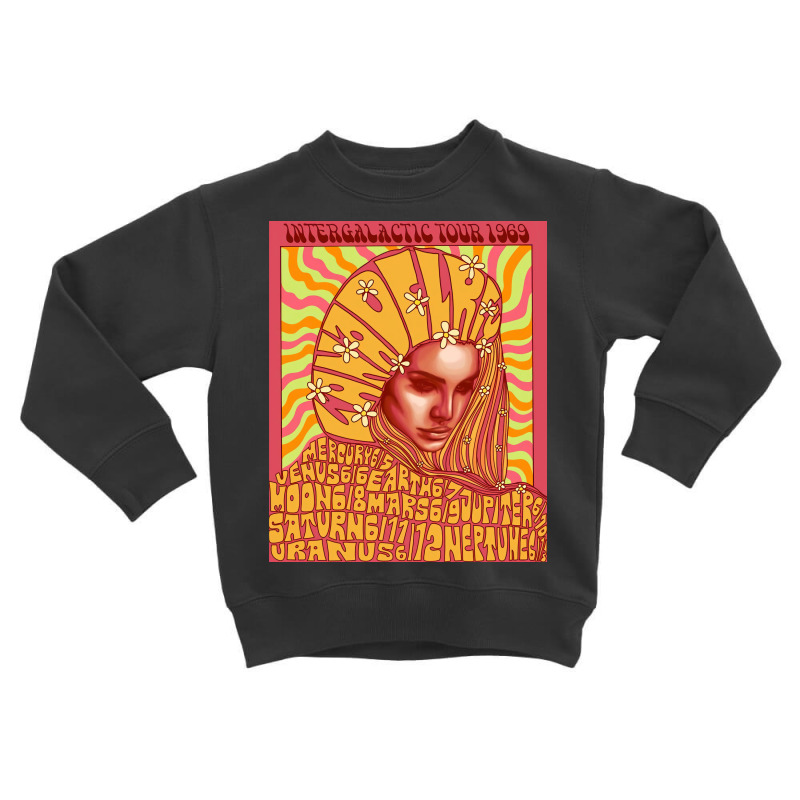 Lana Intergalactic Tour 1969 Toddler Sweatshirt by annaponder | Artistshot