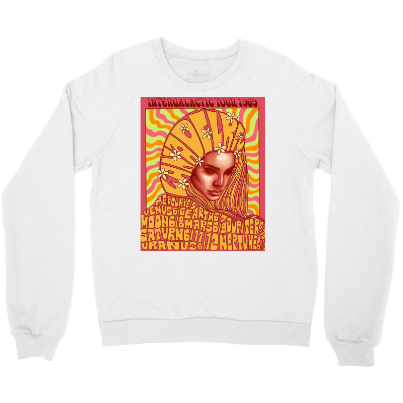 Lana Intergalactic Tour 1969 Crewneck Sweatshirt by annaponder | Artistshot