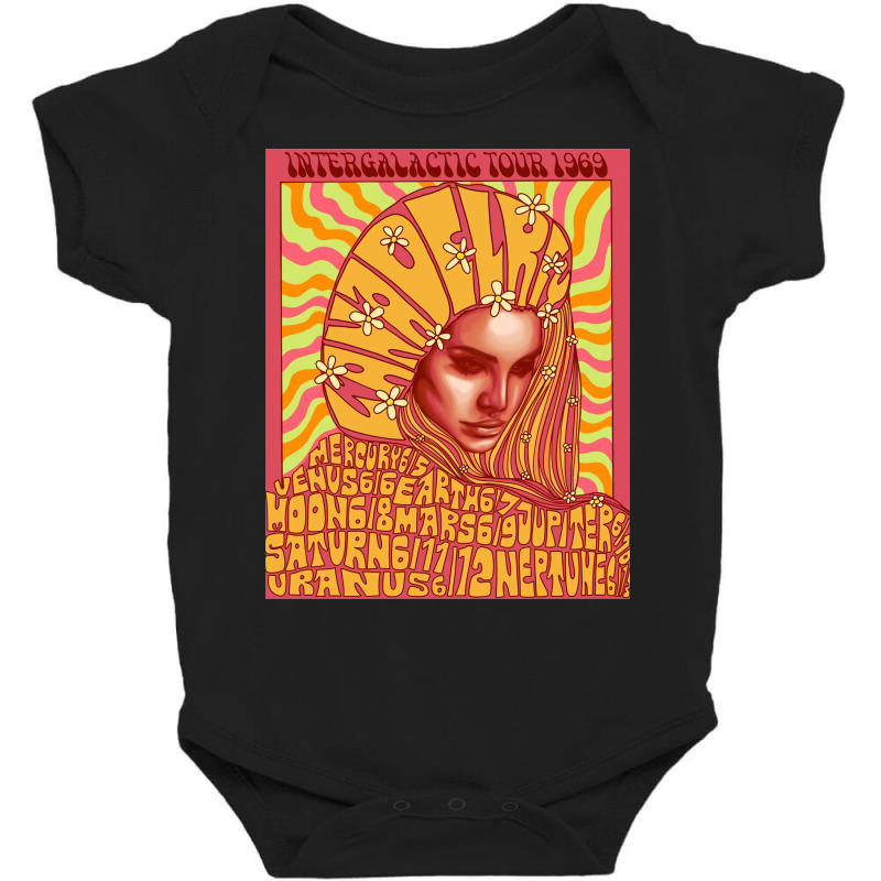 Lana Intergalactic Tour 1969 Baby Bodysuit by annaponder | Artistshot