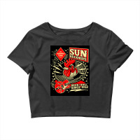 American Independent Record Label Sun Records Crop Top | Artistshot