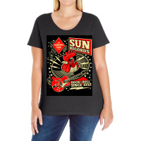 American Independent Record Label Sun Records Ladies Curvy T-shirt | Artistshot