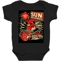 American Independent Record Label Sun Records Baby Bodysuit | Artistshot