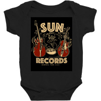 American Independent Record Label Sun Records Baby Bodysuit | Artistshot